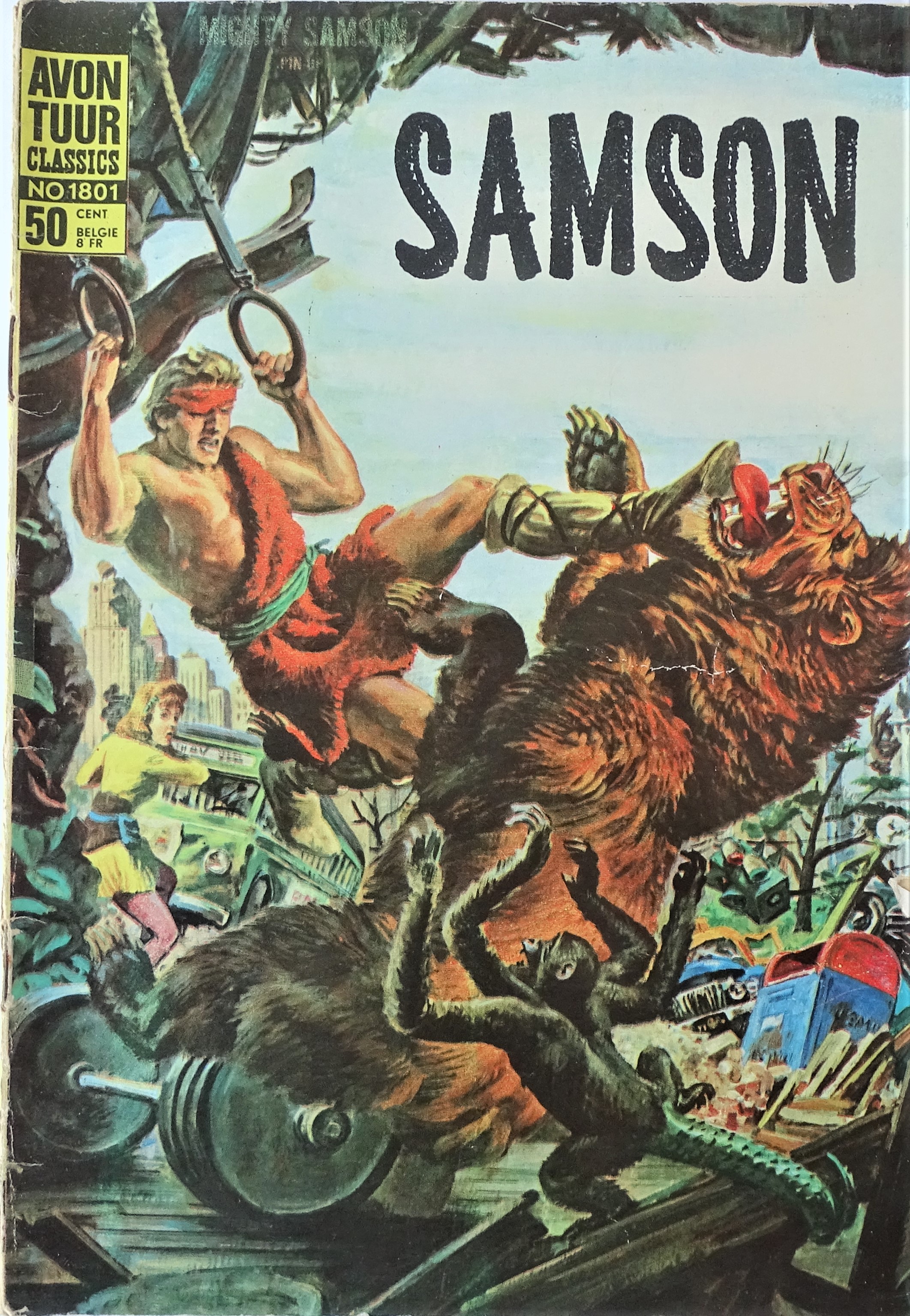 min anker Moeras Akim Stripwinkel - Avontuur Classics 1 - Samson, Softcover (Classics  Nederland)